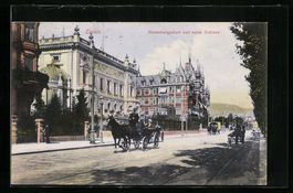 Zürich, Hennebergpalast und rotes Schlo