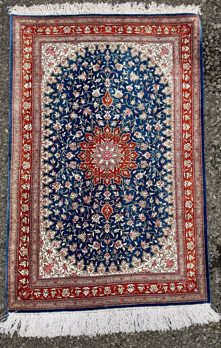 Teppiche: Orientteppich Iran Ghom mit Zertifikat – Gebraucht aus Jona von montura248