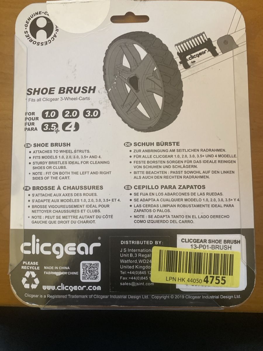 Altro in  Abbigliamento & Accessori: Clicgear - Shoe Brush – Nuovo (secondo la descrizione) da Ittigen venduto da Slidedust 1