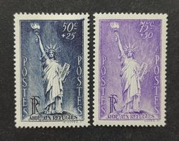 Frankreich 1936-37, Statue of Liberty, ungestempelte