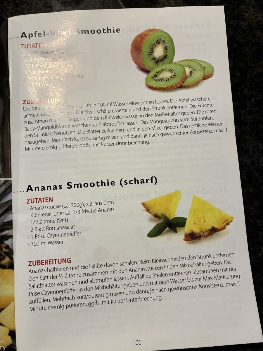 Küchengeräte: Smoothie- Maker – Neu (gemäss Beschreibung) aus Belp von Hornusser54 5