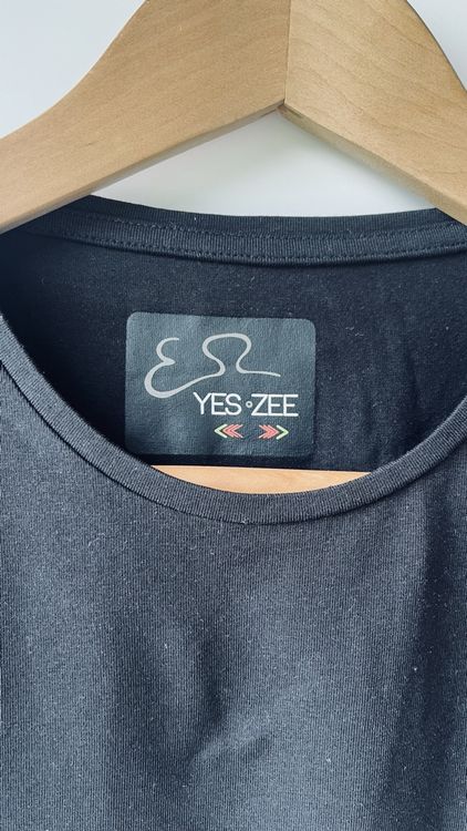 T-Shirt Yes-Zee Noir Bio Taille M Neuf 2