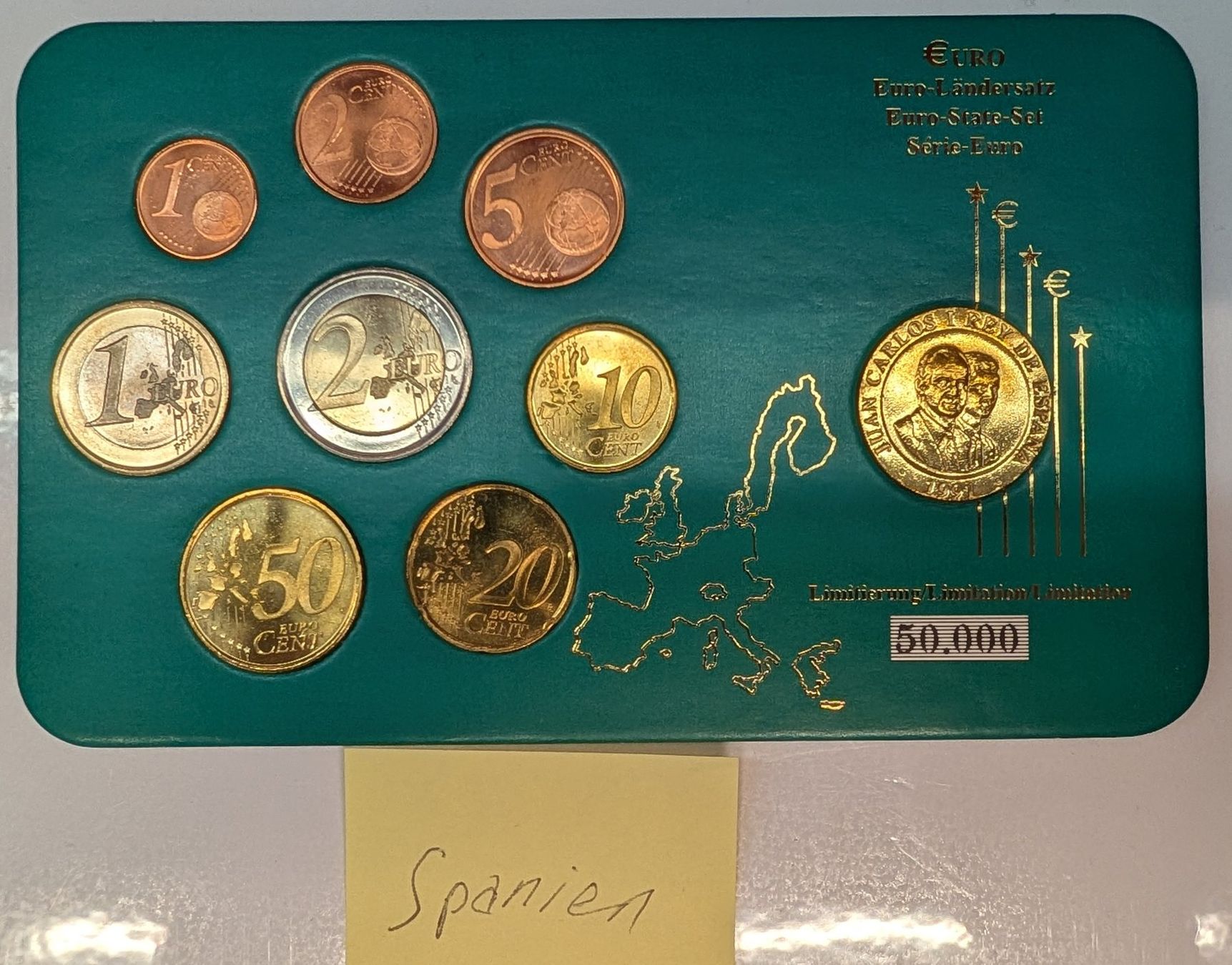 Alle Münzen: Euro-Ländersatz "Spanien" – Neu und originalverpackt aus Reinach BL von angus74
