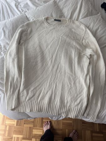 Pull Brandy Melville beige col rond état satisfaisant
