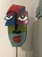 Gilde Skulptur Maske neu