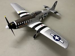 P-51D Mustang 1.2m BNF Basic with AS3X and SAFE Select "June