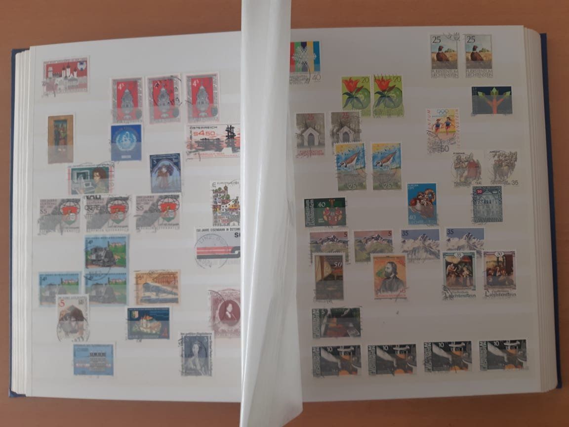 Alle Briefmarken: Album mit Inernat. Briefmarkensammlung – Gebraucht aus Dulliken von Airliner2 2