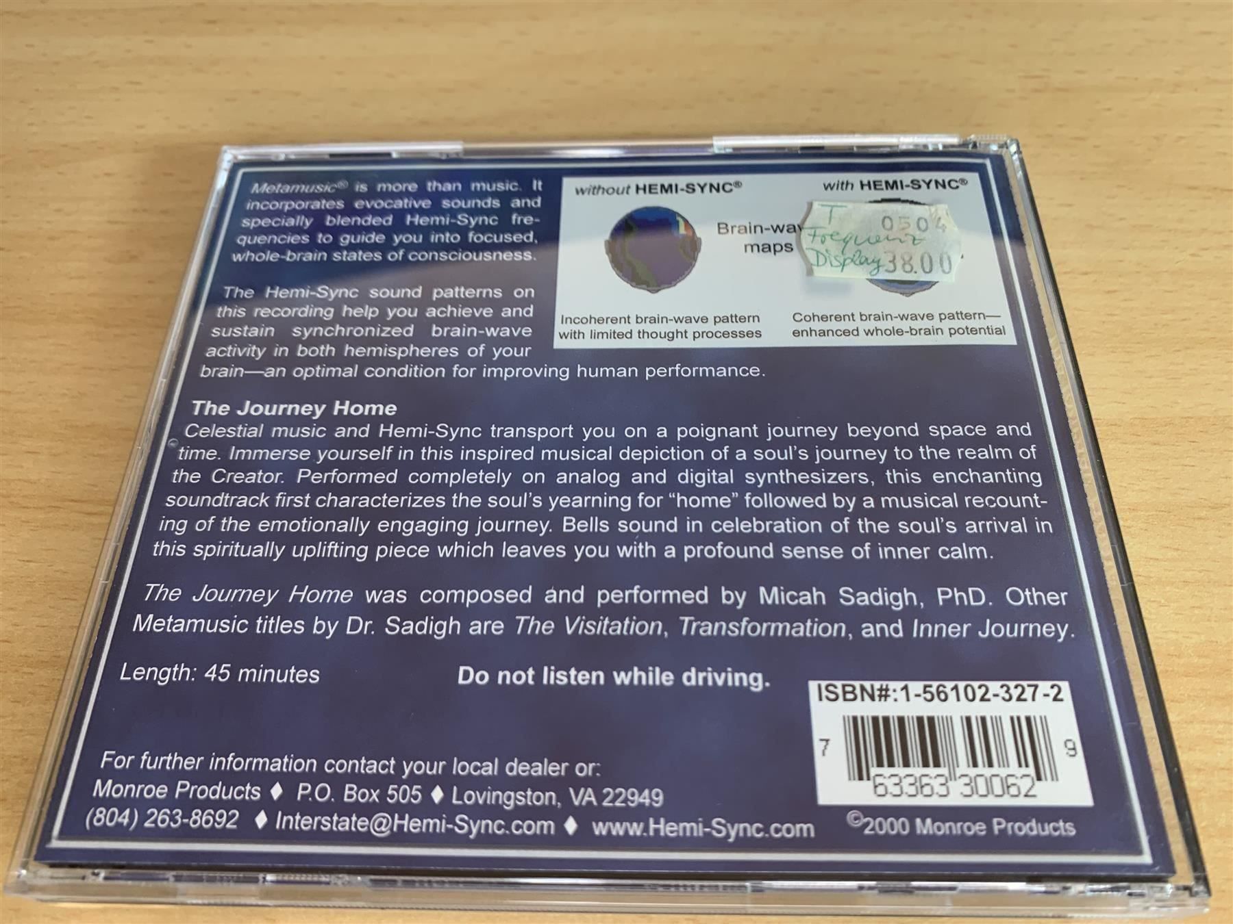 CD: THE JOURNEY HOME – Usato da Rikon im Tösstal venduto da Alpenmutz 1