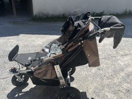 TFK Kinderwagen, inkl. Babyschale, Regenschutz, Handwärmer