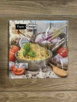 Paper + Design Servietten Motiv Pasta neu