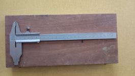 Etalon Messschieber 250 mm in Holzkiste gebraucht