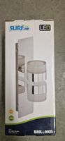 Briloner Wandleuchte LED IP44 Chrom/Glas inkl. Modul 5W