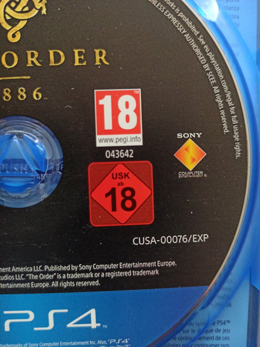 Giochi: The Order 1886 PS4 / PS5  TOP – Usato da Oberweningen venduto da mar_87mx 3
