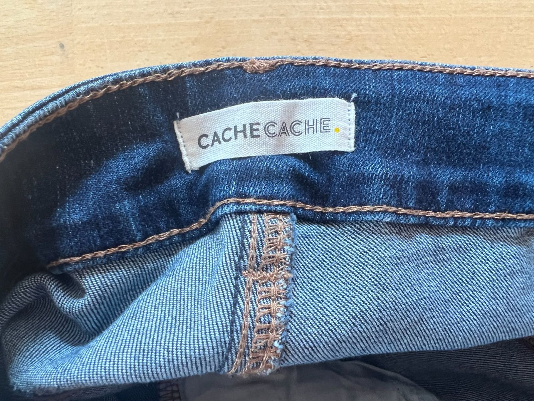 Jeans: Cache Cache Damen Jeans Hose in Gr. 36/38, Blau – Usato da Worb venduto da farben20zauber 6