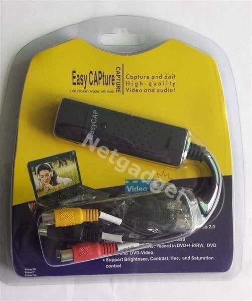 Convertitori: Audio/Video Grabber VHS EasyCAP DVR CCTV – Nuovo e nell'imballaggio originale da Yverdon-les-Bains venduto da Netgadget 8