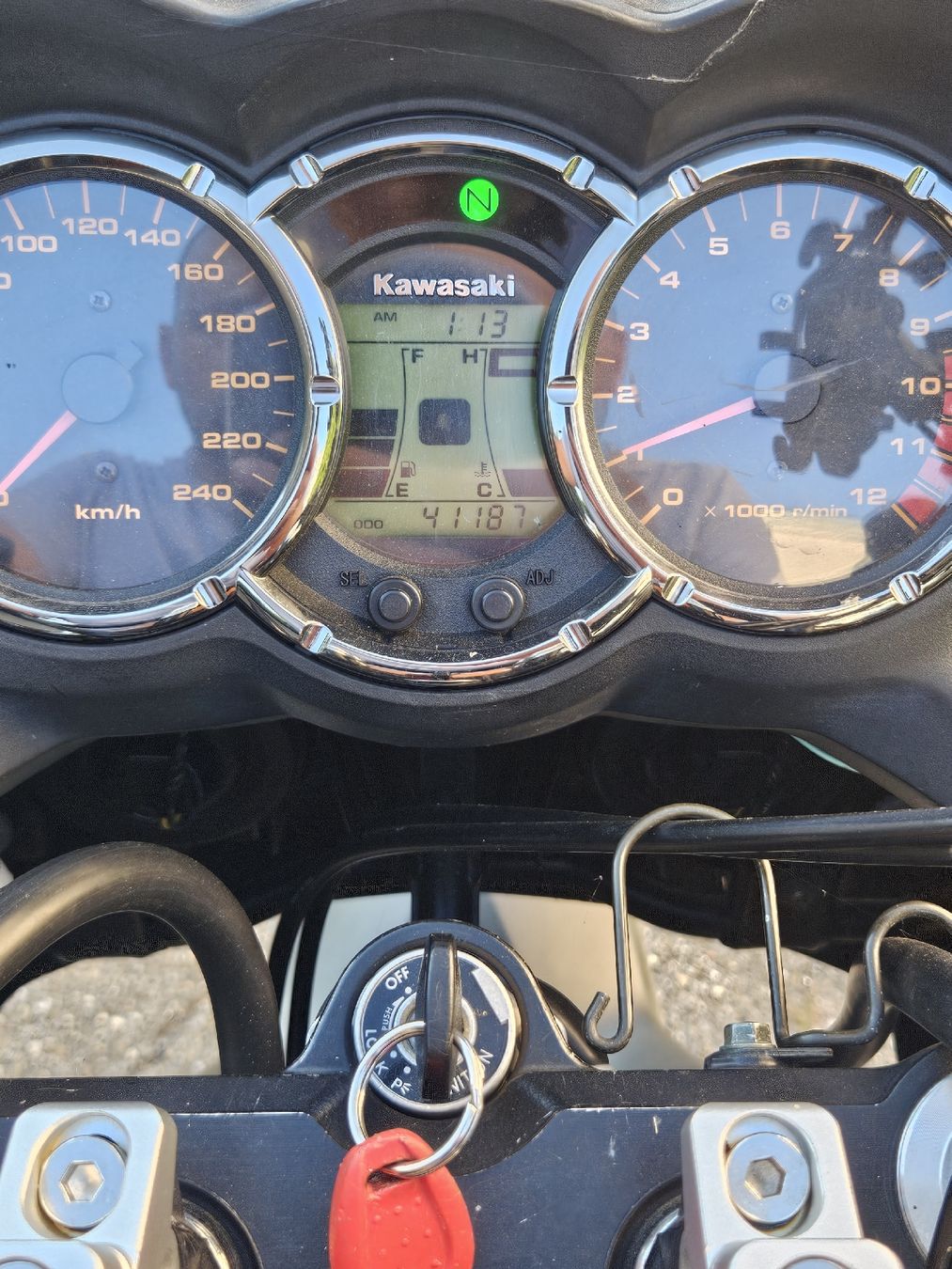 Kawasaki Touring: kawasaki klv 1000 mit mfk – D'occasion à Grenchen par Eksport123 5