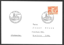 Sonderbrief S 527 Expo Philatelique St. Imier 11.-12.11.1961