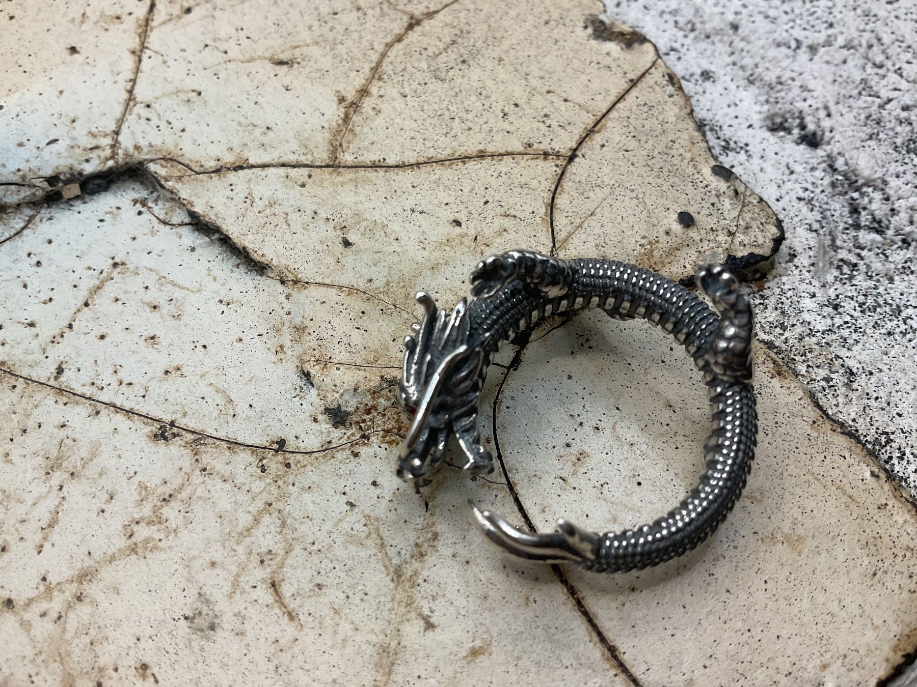 Ringe: Drachenring Sterlingsilber, verstellbar – Neu (gemäss Beschreibung) aus luzern von Alpendorf1 4