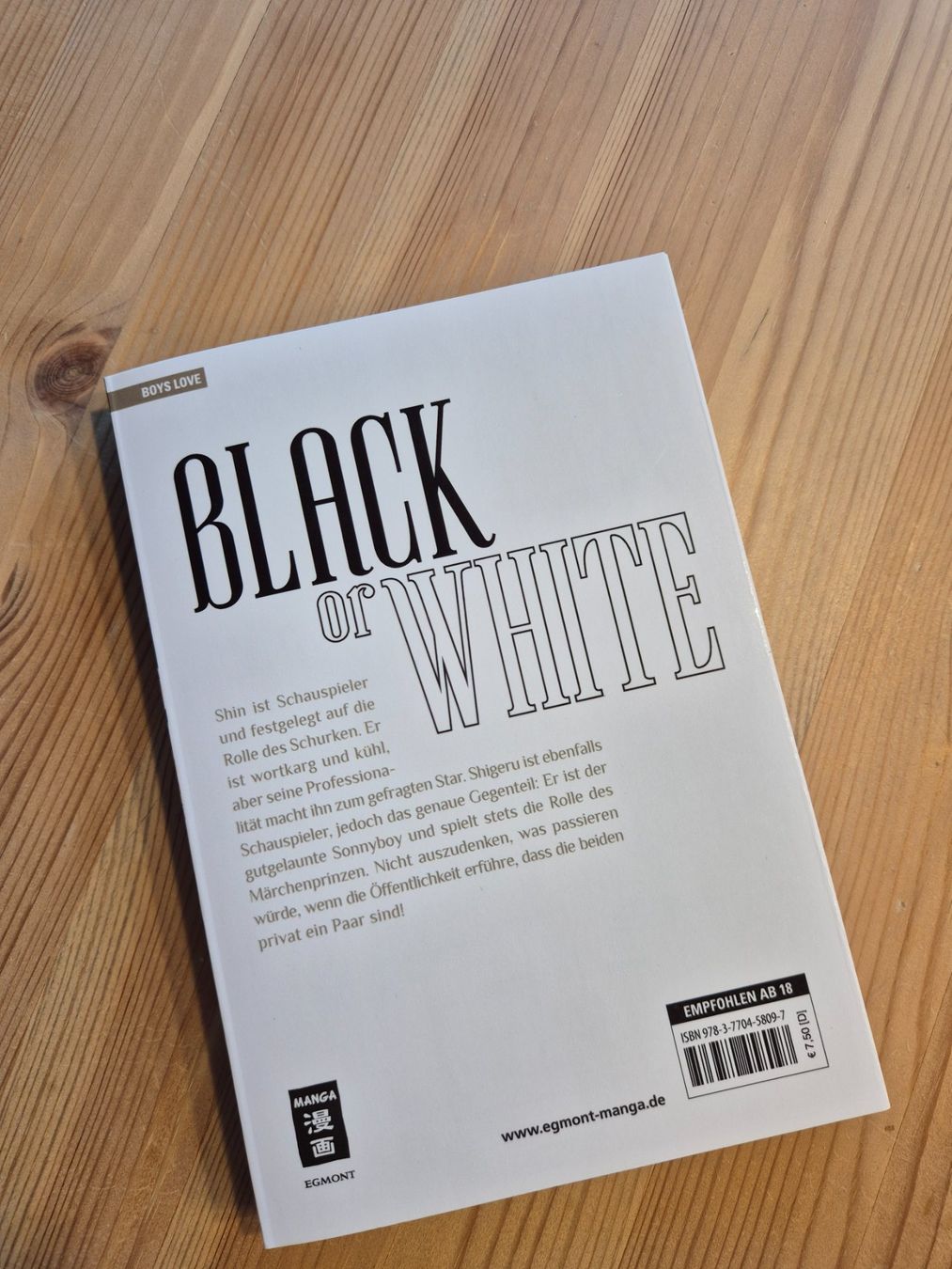 Fumetti: Black or White 1 Manga - Sachimo – Nuovo (secondo la descrizione) da Domat/Ems venduto da ana_zd9d 1