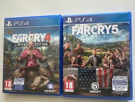 Far Cry 4, Far Cry 5, Sony Playstation 4, PS4, PS5