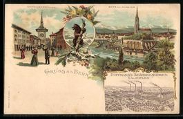 Litho Bern, Zeitglockenthurm, Münster