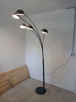 Stehlampe 5-armig schwarz