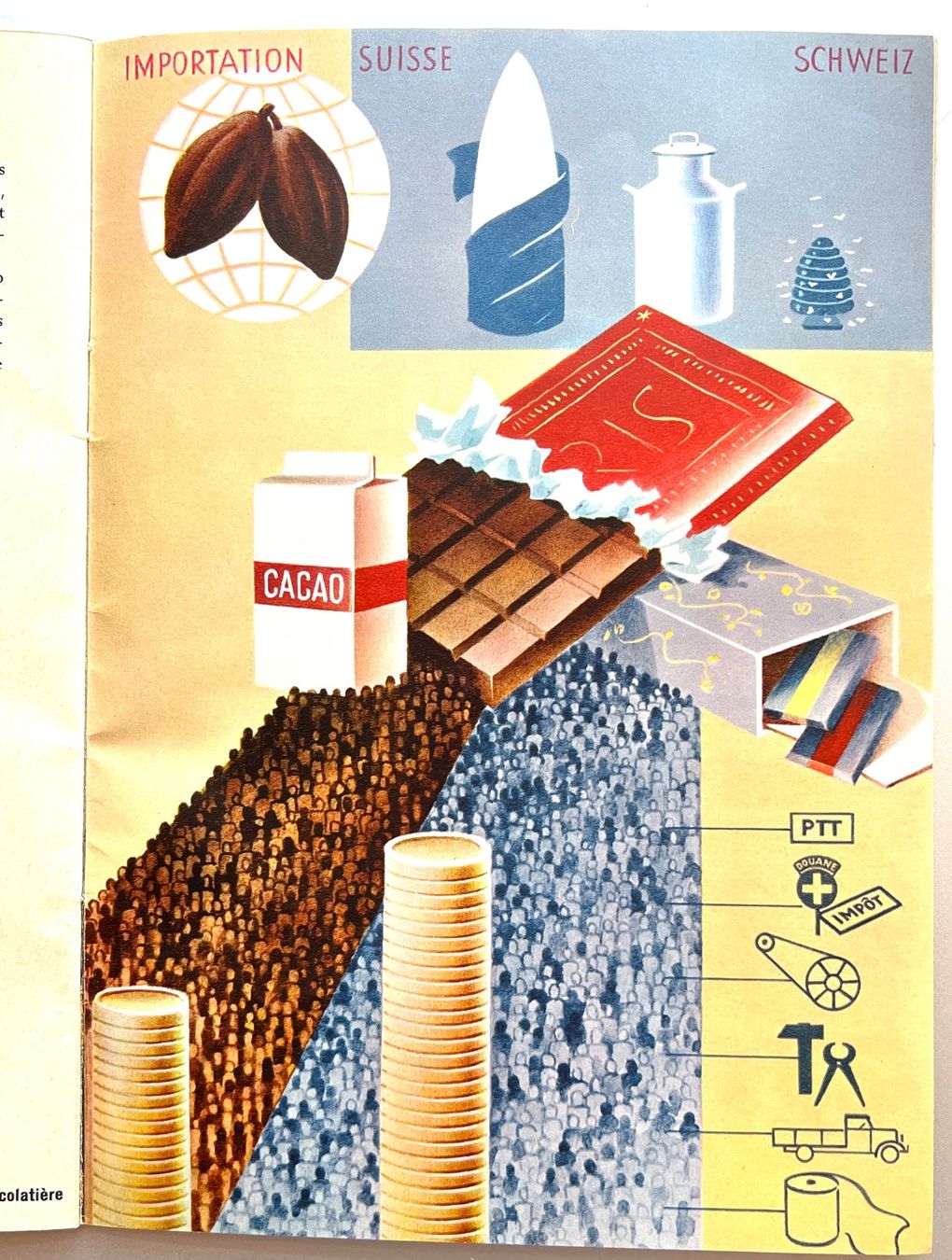 Dokumente: Le chocolat par Suchard (1948) – Gebraucht aus Renan BE von johncactus 2