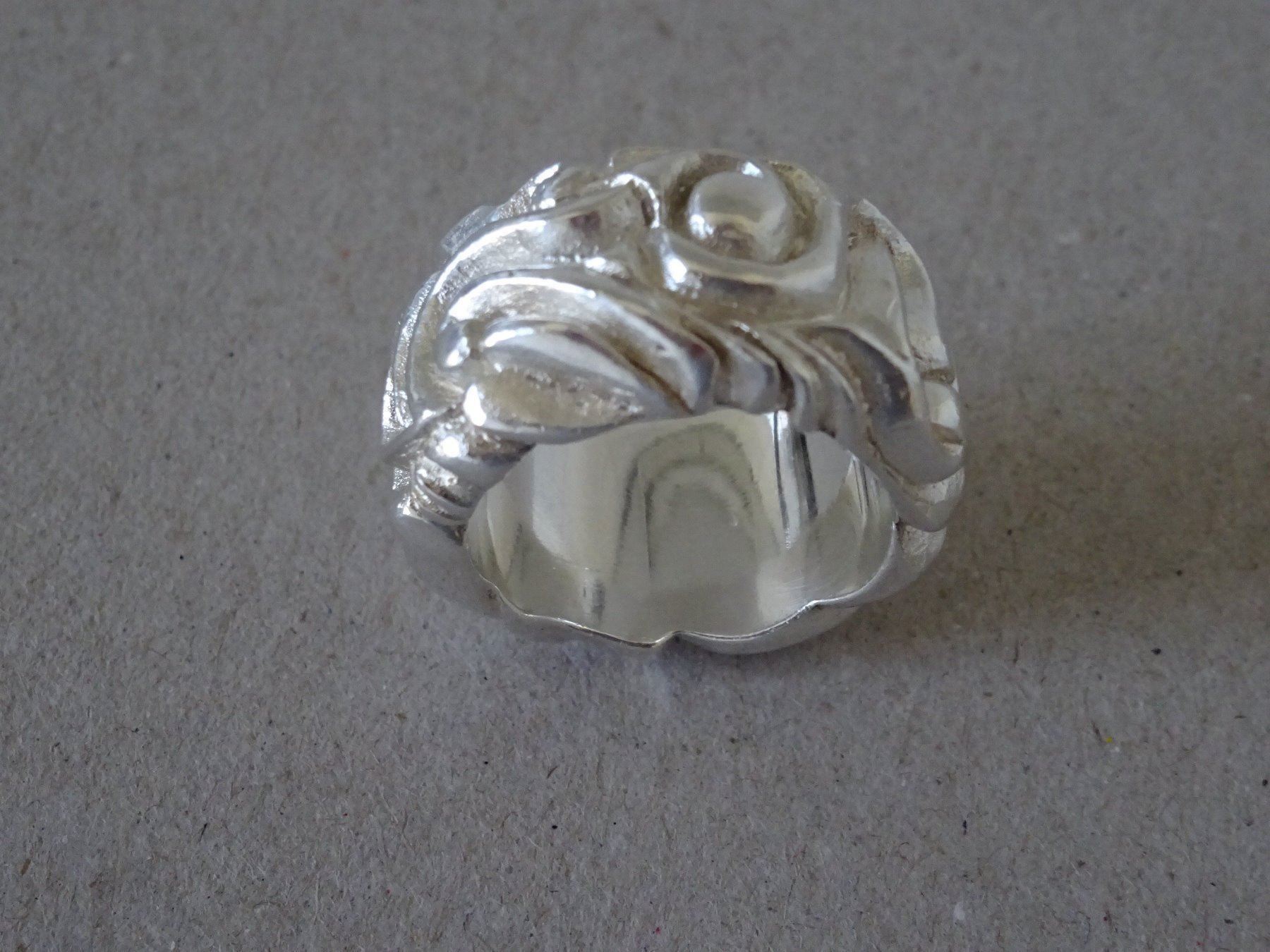 Anelli: Designer Ring / 925 Silber Gr.55 – Usato da Esslingen venduto da eintagammeer 1
