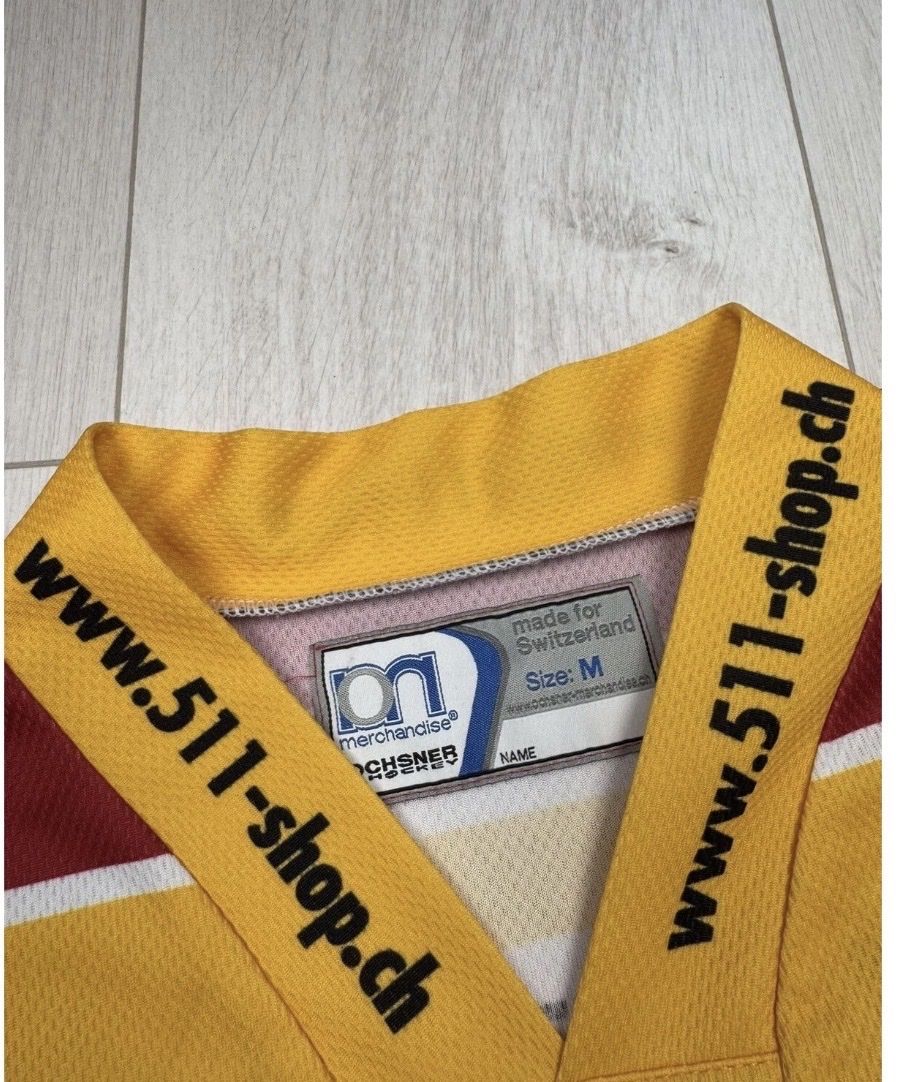Canottiere & Pantaloni: Scl Tigers Trikot signiert – Usato da Rechthalten venduto da Trikot-master 2