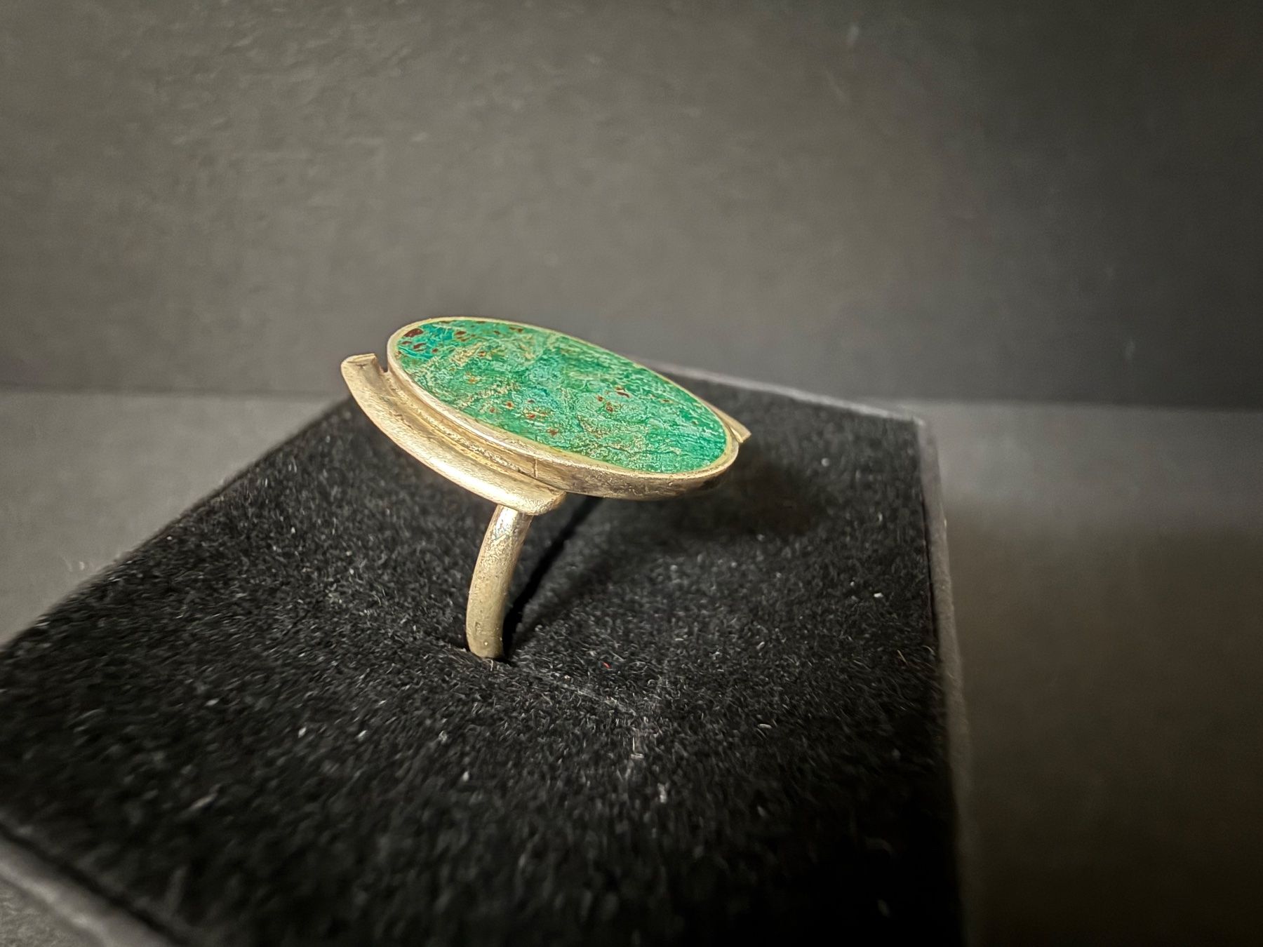 Anelli: Silber Ring mit Azurith 925 – Usato da Spiegel b. Bern venduto da Rogger72 2