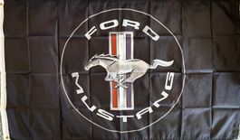 Ford Mustang Fahne Shelby Boss eleanor V6 GT 500 Logo 302 V8