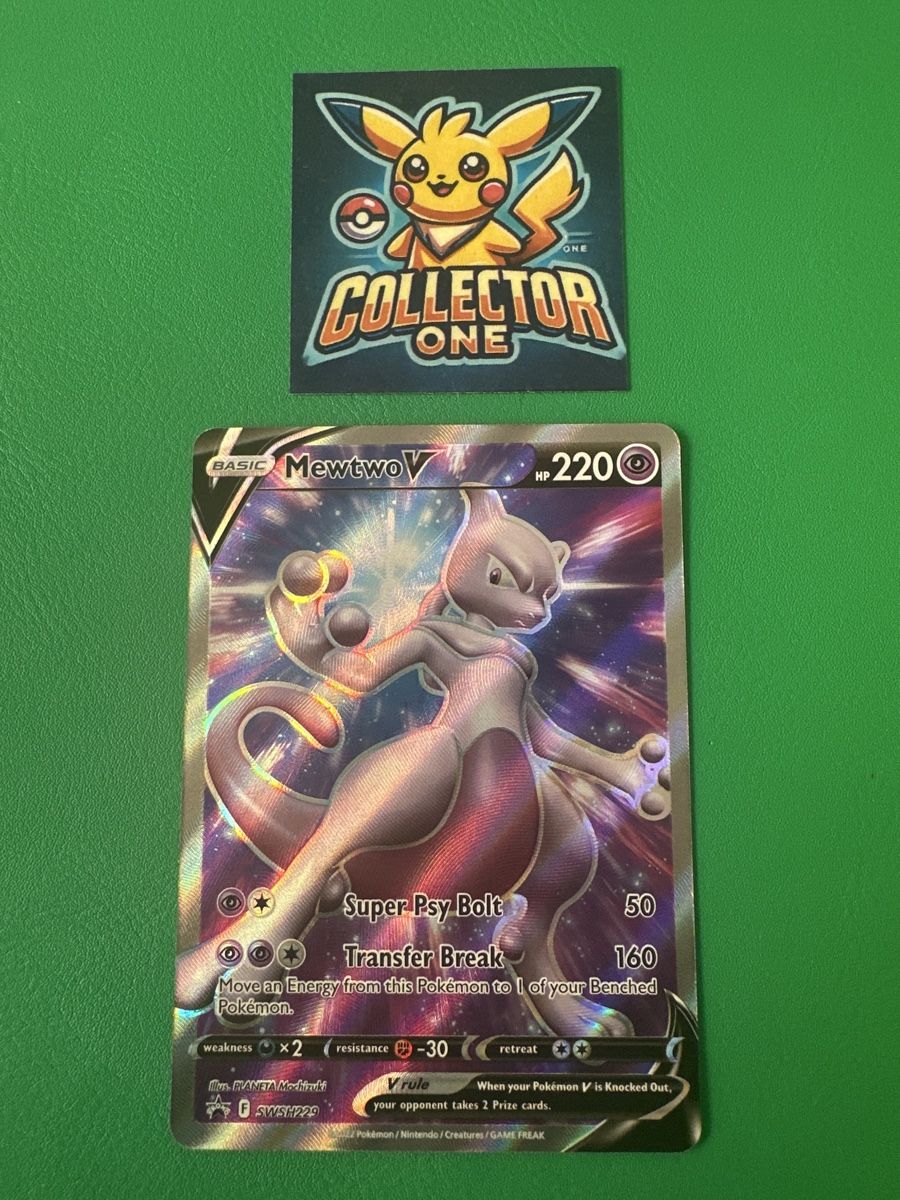 Pokémon Carte collezionabili: Pokemon Mewtwo V 2023 Englisch – Nuovo (secondo la descrizione) da Lommiswil venduto da CollectorOne