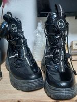 Winterstiefel, schwarz, Gr. 38, neuwertig, warm gefüttert