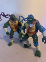 2x 1997 "Ninja Turtles" Playmates Toys (TMNT, Leo & Don)