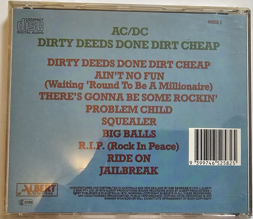AC DC - Dirty Deeds | Kaufen auf Ricardo