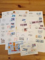 Briefmarken Schweiz FDC & Flugbelege