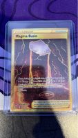 Pokémon Magma Basin Stadium Karte Gold