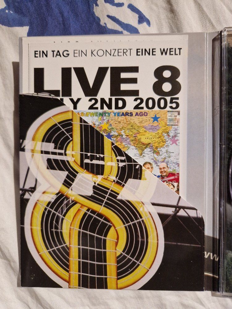 Tutti i DVDs: Various – Live 8 Berlin - Vergriffen! – Usato da Brittnau venduto da Zibu 3