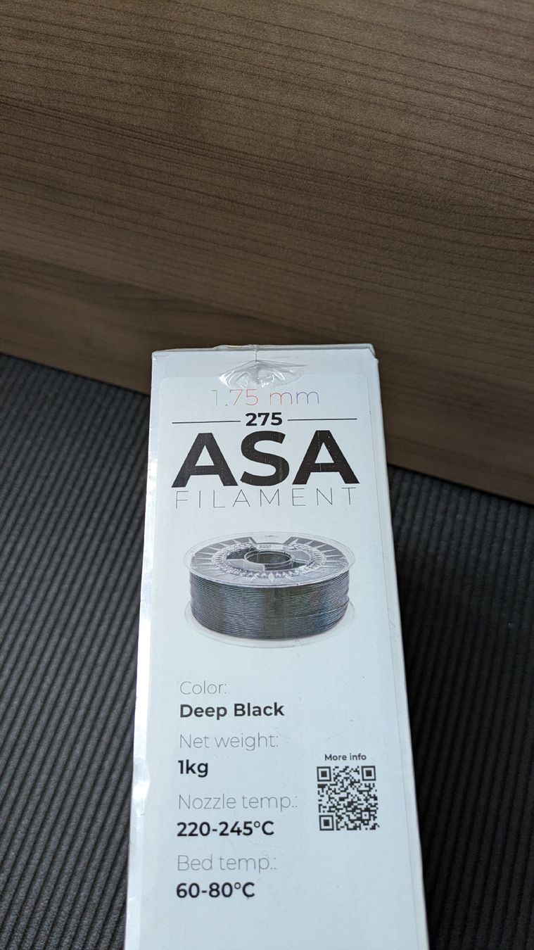Stampanti 3D: Filament ASA Spectrum schwarz – Nuovo e nell'imballaggio originale da Wiedlisbach venduto da Vespert 2