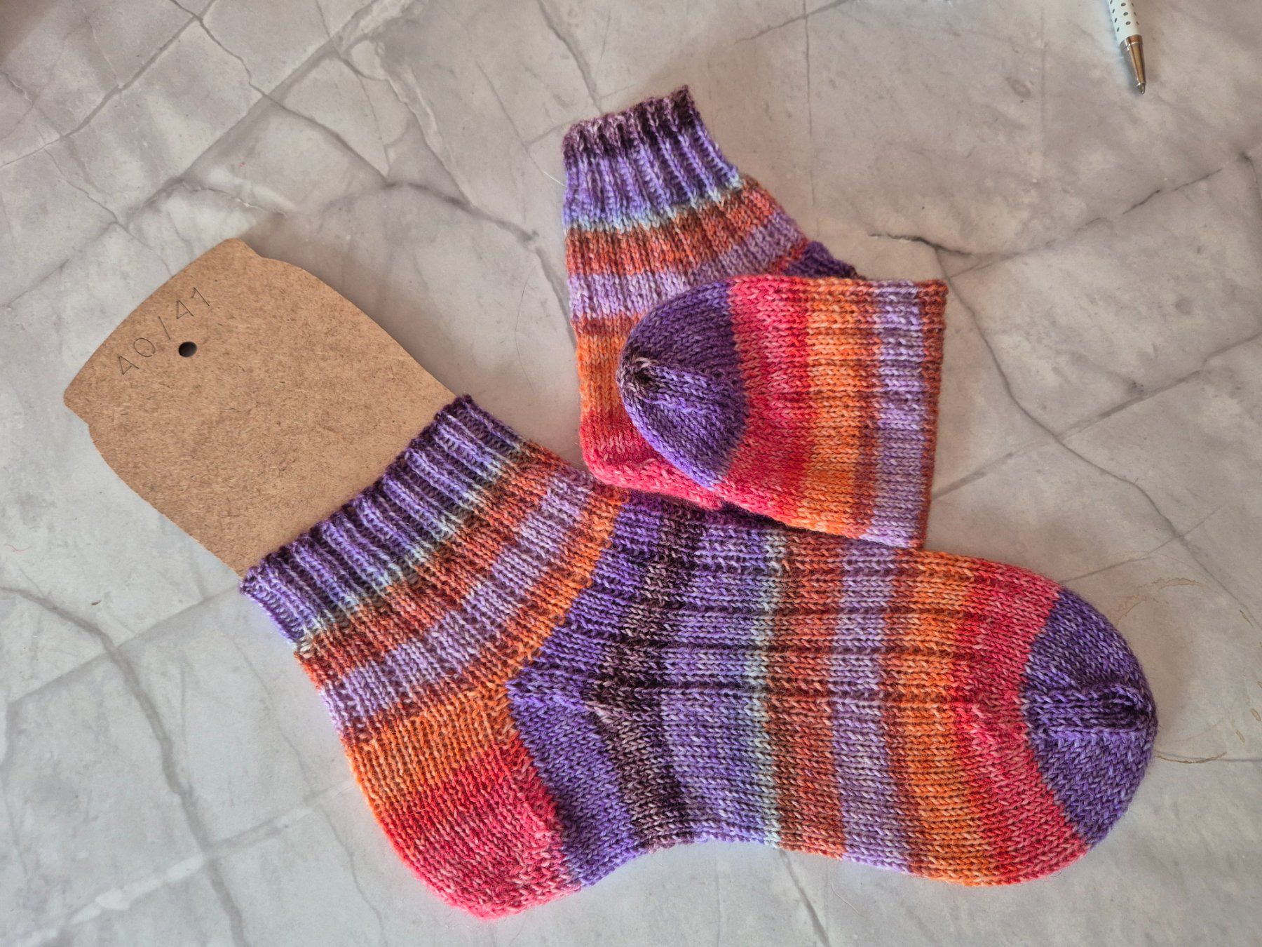 Chaussettes: Sneakers Gr. 40/41 - Handmade – Neuf avec emballage d'origine à Lyssach par ladyfly