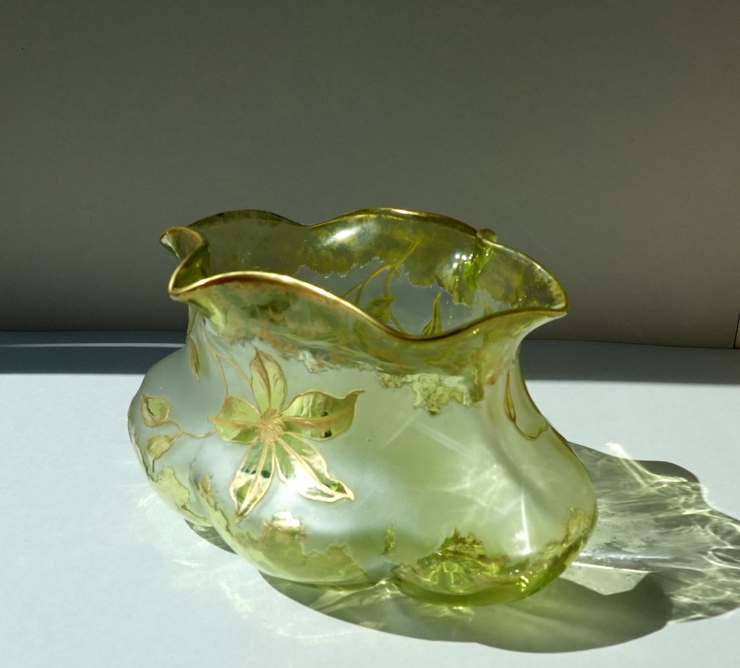 Vasen & Gefässe: GLAS JARDINIERE – Gebraucht aus Brunnen von brocundfloh 1