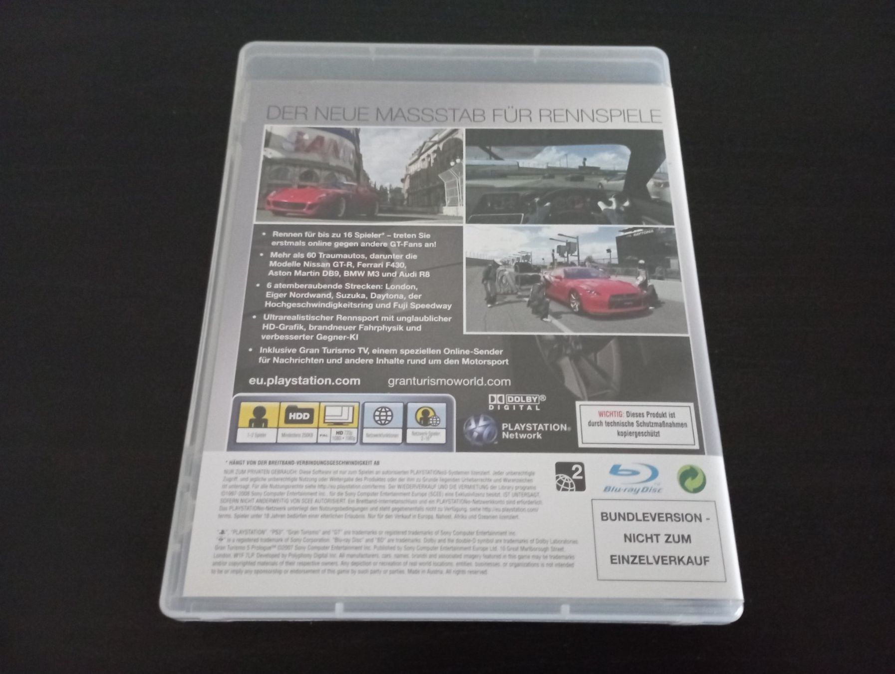 Sony Giochi: PS 3 Gran Turismo 5 Prologue – Usato da Allschwil venduto da pri_9lsr 1
