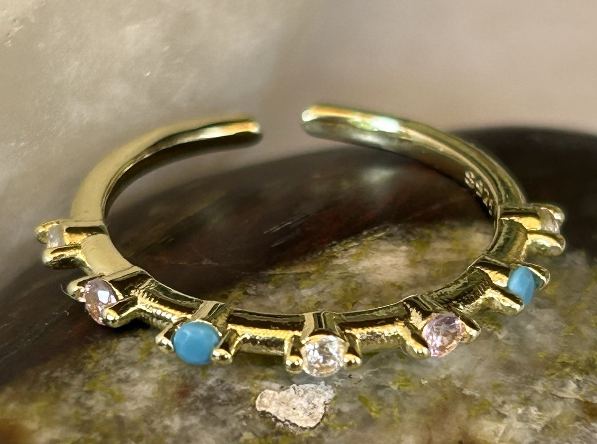 Ringe: Finger Ring. Sllber925, vergoldet – Neu (gemäss Beschreibung) aus Rekingen AG von Olgamurga 1