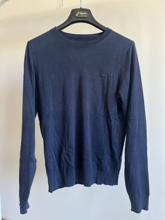 Pull Lacoste Homme, Taille 2, Bleu Marine, Parfait pour l'Au