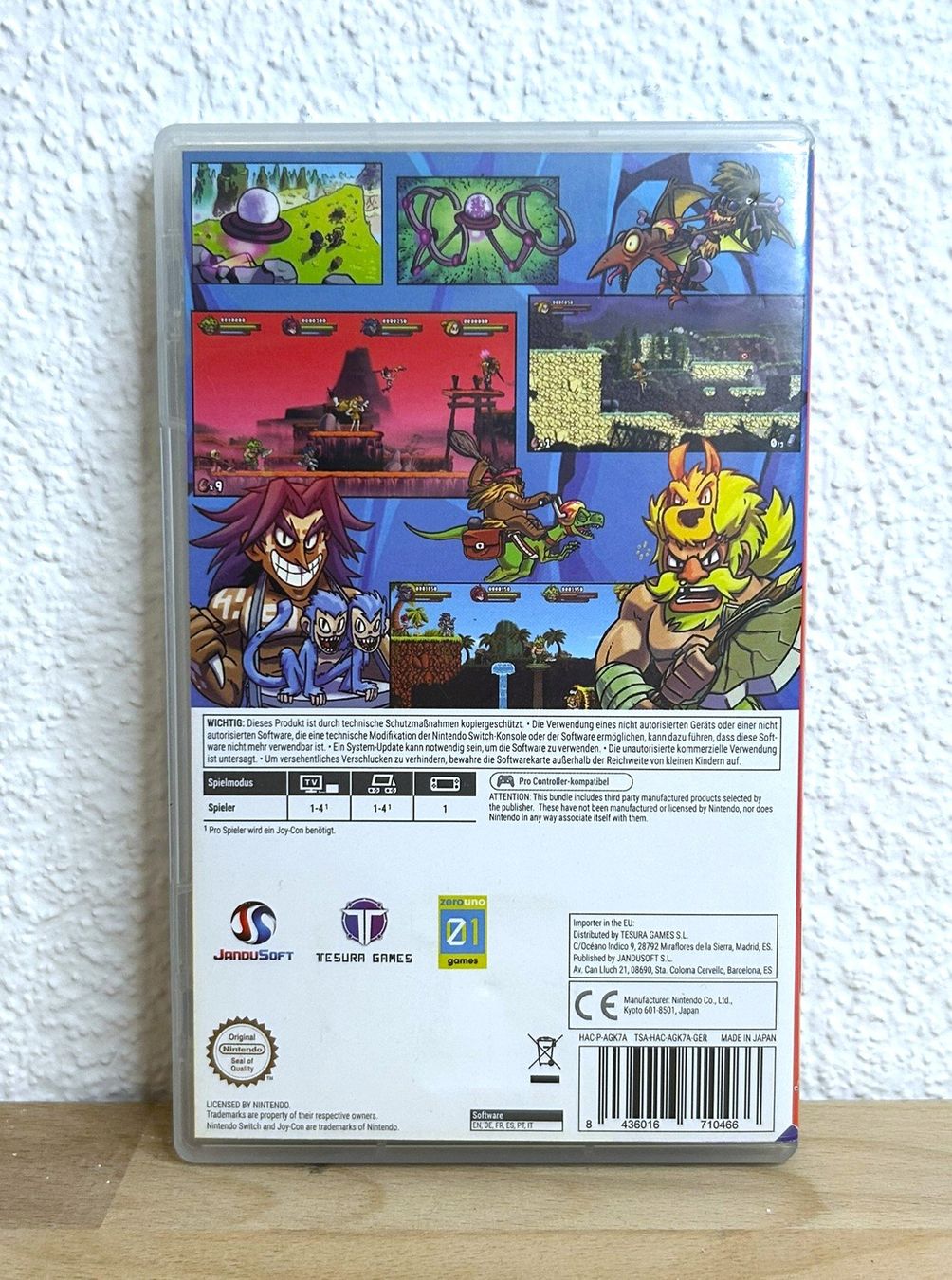 Spiele: Caveman Warriors Deluxe Edition Nintendo Switch – Gebraucht aus St. Gallen von bubblybee 1