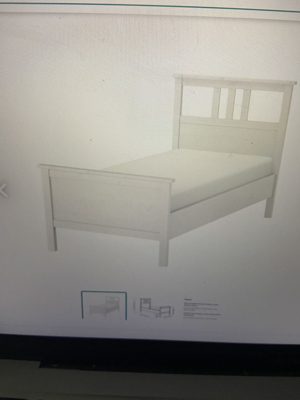 Ikea Betten: IKEA HEMNES Bettgestell 90x200 – Gebraucht aus Wald ZH von Dorita777777