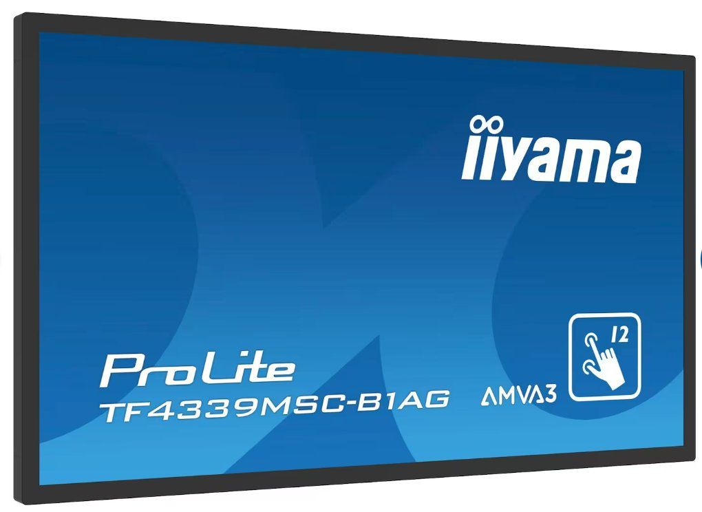 Iiyama Monitor: iiyama TF4339MSC TouchScreen Panel 43 ZOLL – Usato da Zürich venduto da tbu_l9q5