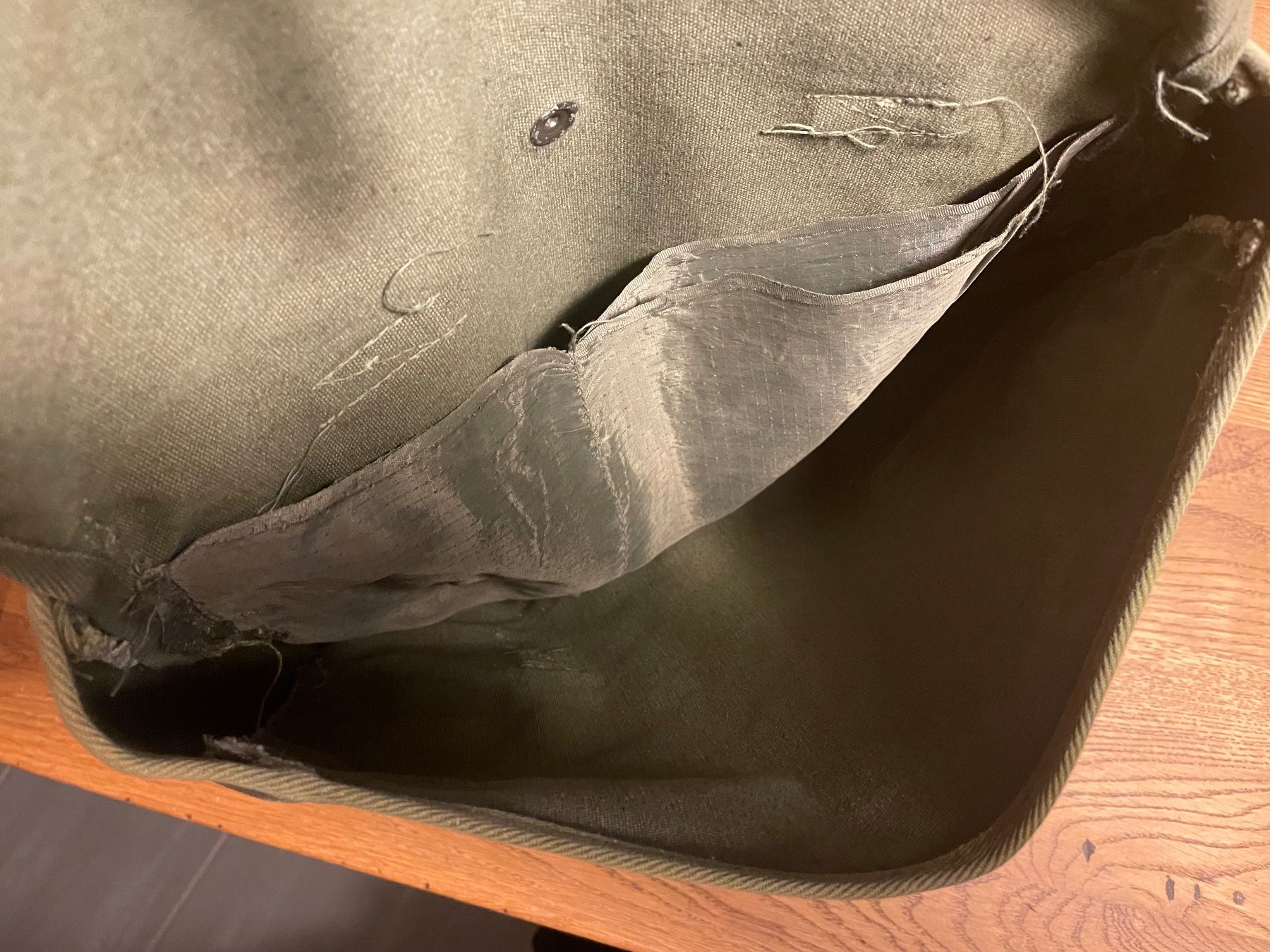 Schweizer Armee Zaini: Musette us Army ww2 repro – Usato da Oberbütschel venduto da Woodie2005 4
