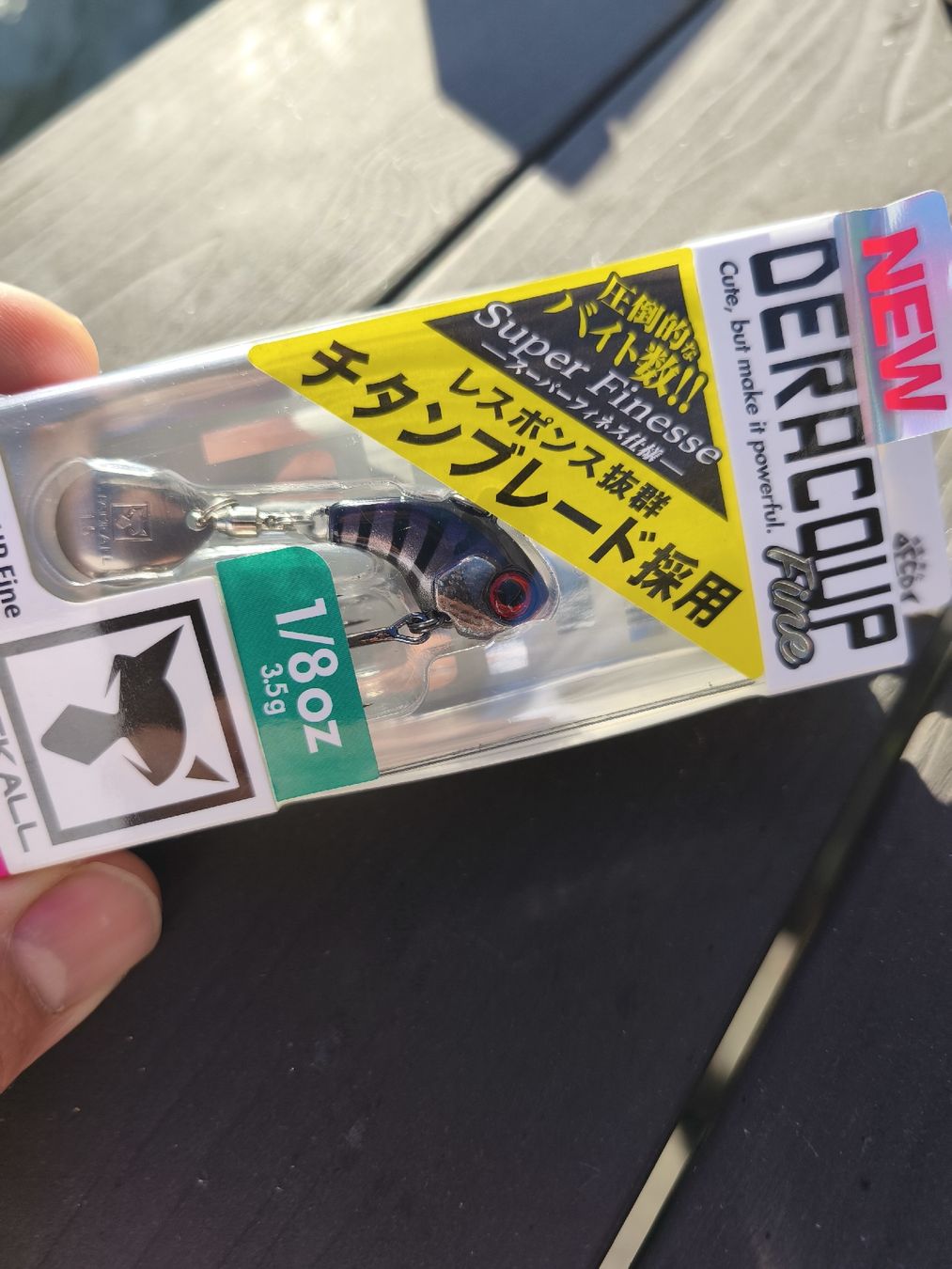 Esche: Jackall Deracoup Fine 3.5g NEW!! – Nuovo e nell'imballaggio originale da Sarnen venduto da sebalant 1