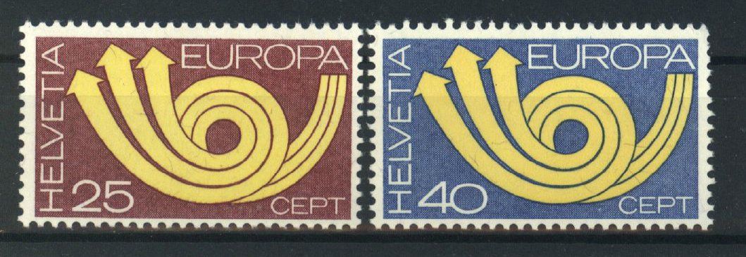 Tutti i francobolli: 1973, Europa ** (1) – Usato da Willisau venduto da Vollstempel